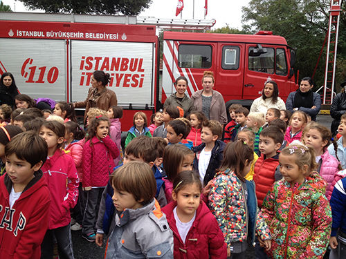 Kindergarten Trip to the Fire Station