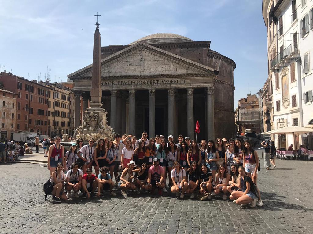 Our 8th Grade Students Visited Rome