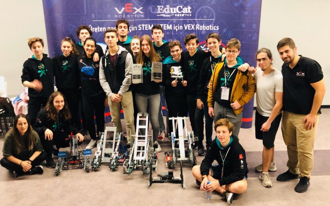Our High School Students Succeeded to Attend Final Rounds at VEX Robotics Competition