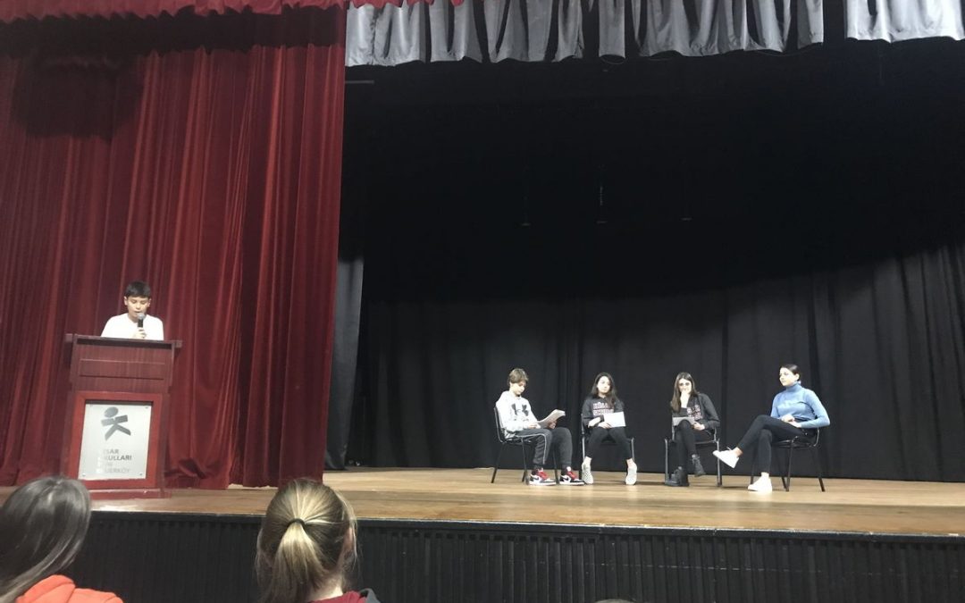 Our Middle School Students Made Presentations About Human Rights