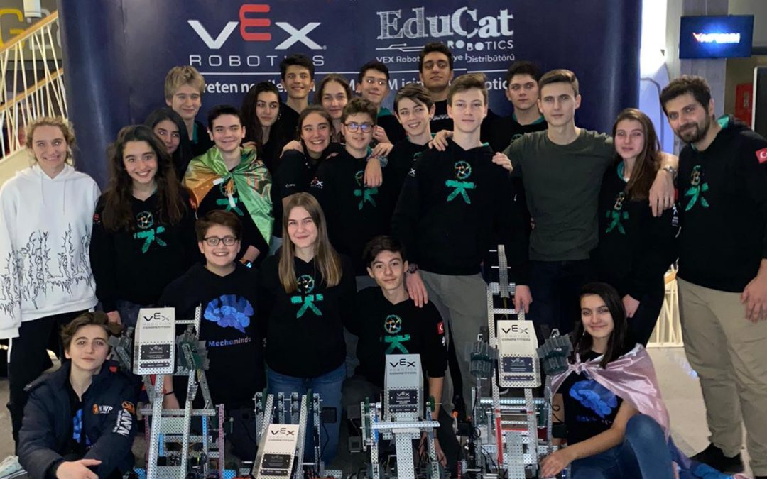 High School Students Had A Great Success in Vex Robotics Competition