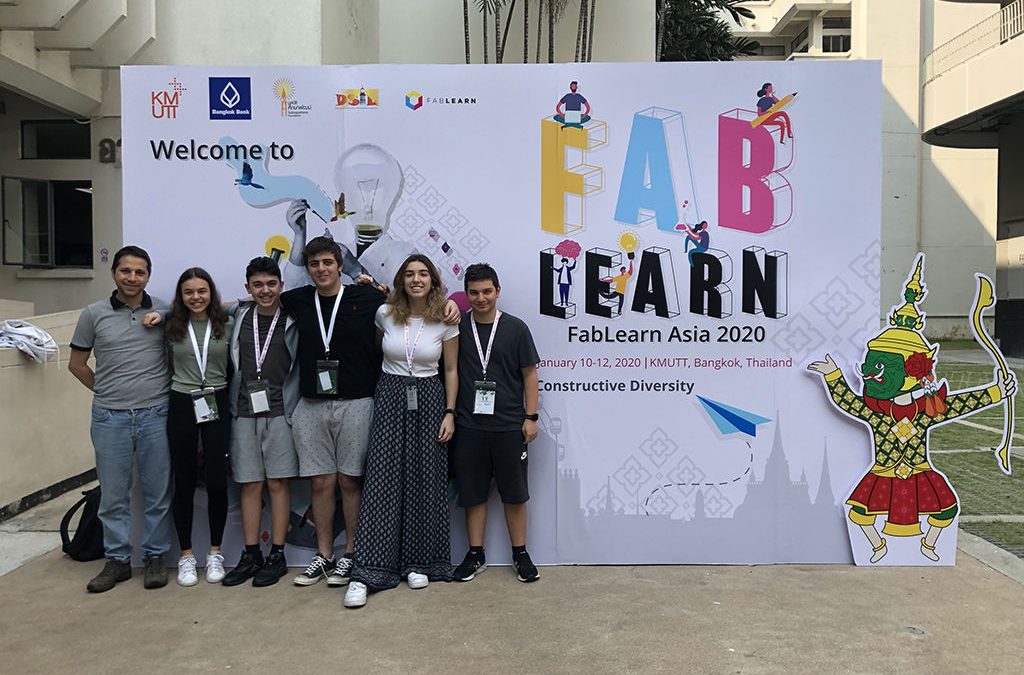 Lise Öğrencilerimiz FabLearn Asia Konferansına Katıldılar