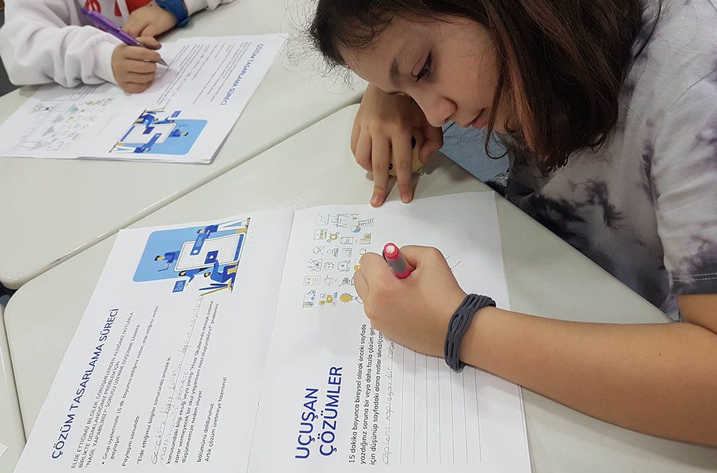 Our 4th Grade Primary School Students Studied On Design Oriented Thinking