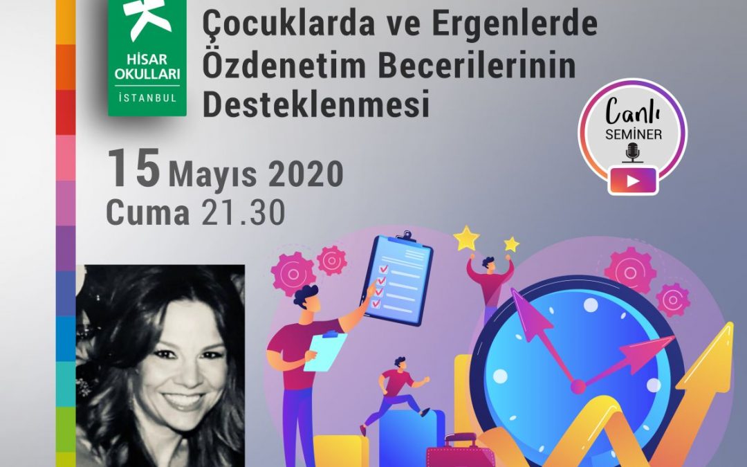 Psikolojik Danışmanlık ve Rehberlik Bölümümüz 15 Mayıs Cuma Akşamı Canlı Yayında Yeni Bir Rehberlik Semineri Düzenliyor