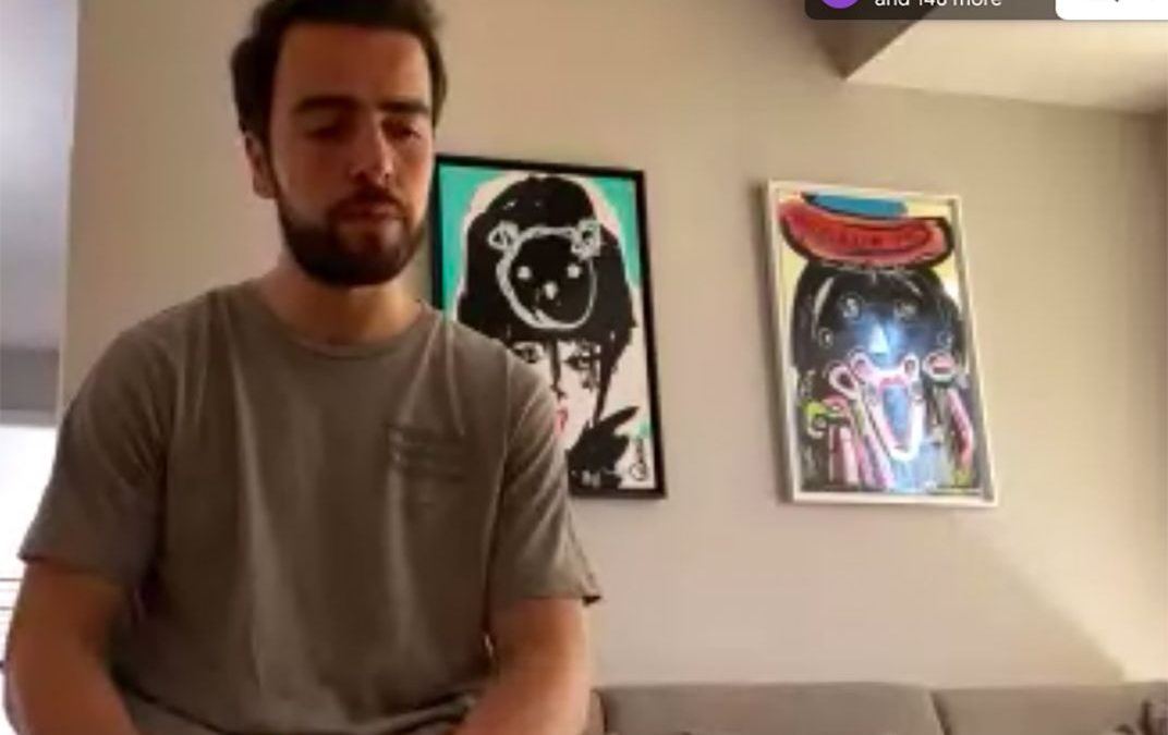 Our Students Attenden An Online Conversation with the National Team Player Melih Mahmutoğlu
