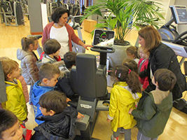 Pre-K Fitness Center Trip