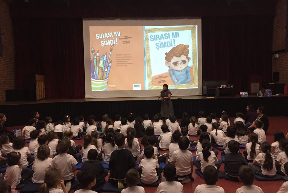 Author Tülin Kozikoğlu Visited Our School