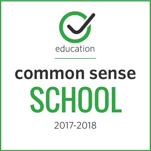 Our School is once again ”Common Sense” Certified!