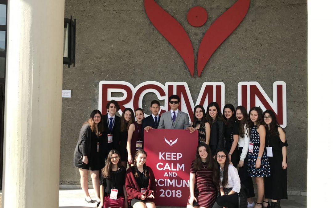 Our High School Students Attended the RCIMUN Conference