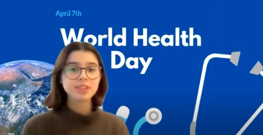 Grade 12 Students Prepared Special Videos for the World Health Day