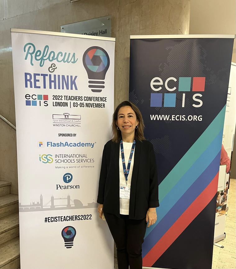Lise Müdür Yardımcımız “ECIS Öğretmen Konferansı”na Katıldı