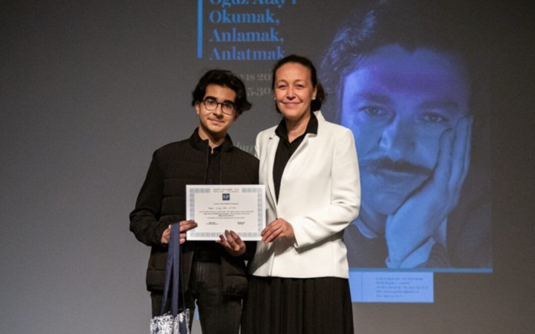 Our Grade 10 student, Giray Alkın E., won the High School Essay Contest