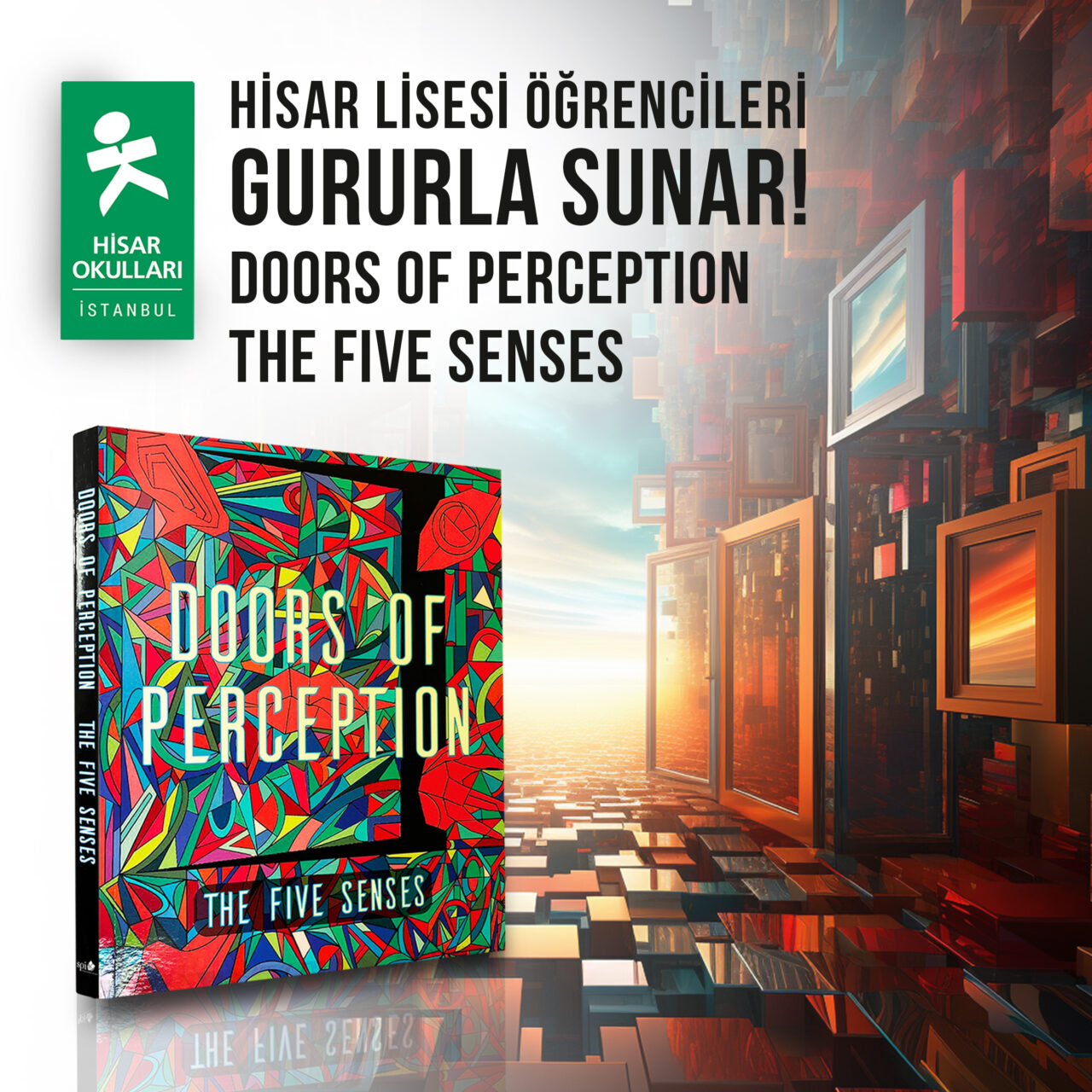 Hisar High School students proudly present “Doors of Perception: Five Senses