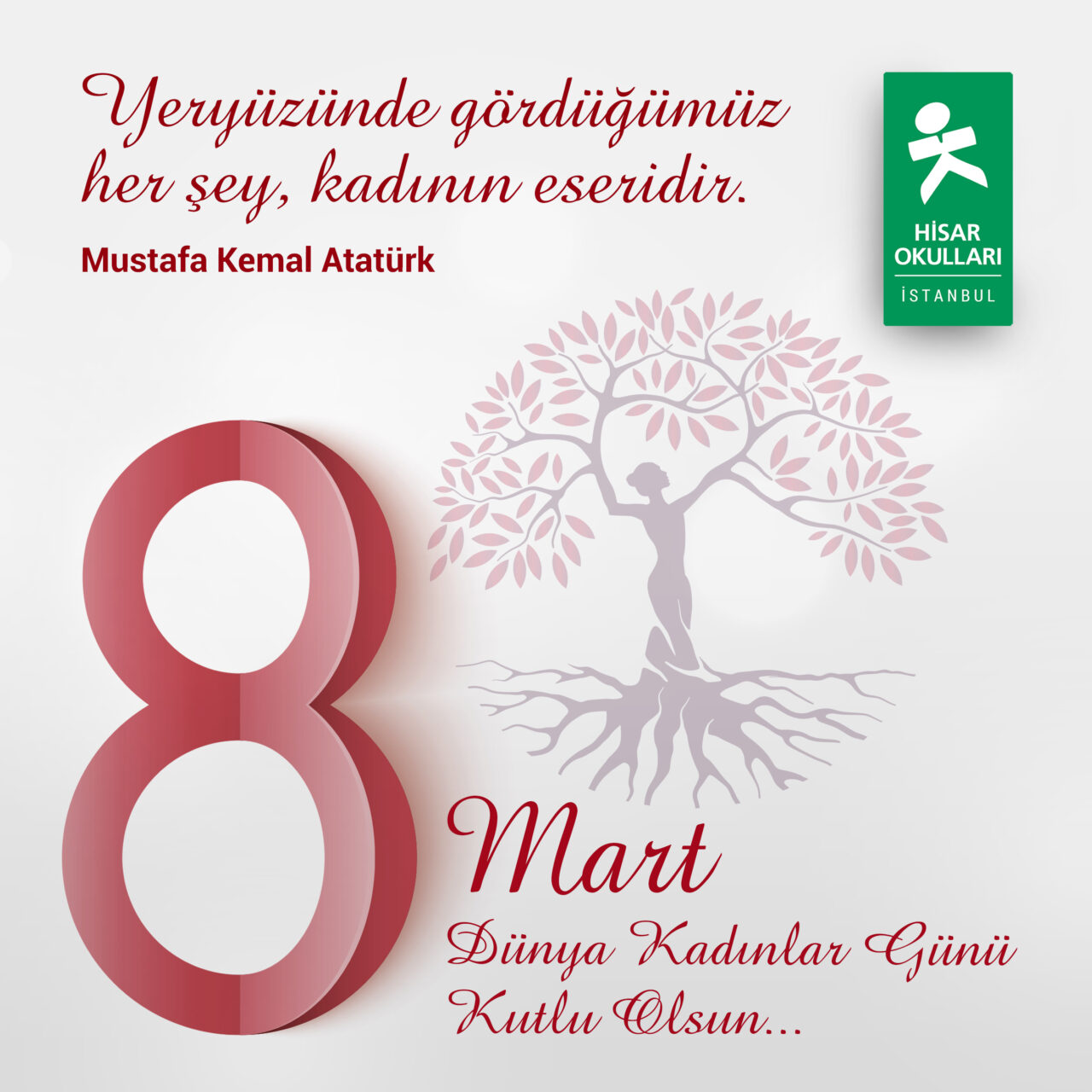 8 Mart Dünya Kadınlar Günü Kutlu Olsun