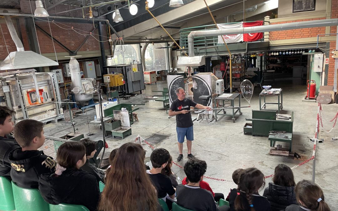Our students visited Beykoz Glass Furnace Foundation