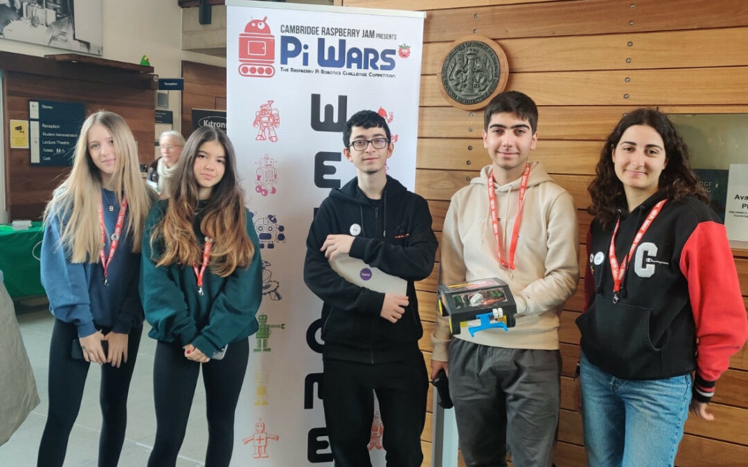 HisarCS participated “Pi Wars UK Robotics Competition”