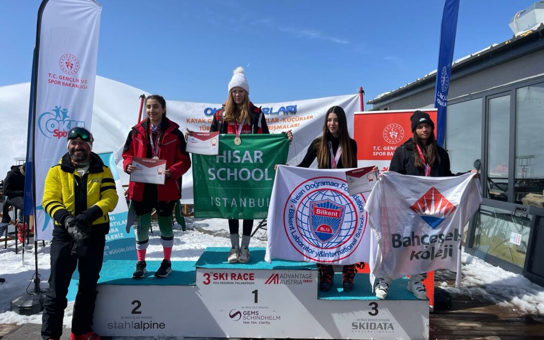 Our Student won the 1st Place in Inter-School Ski Races