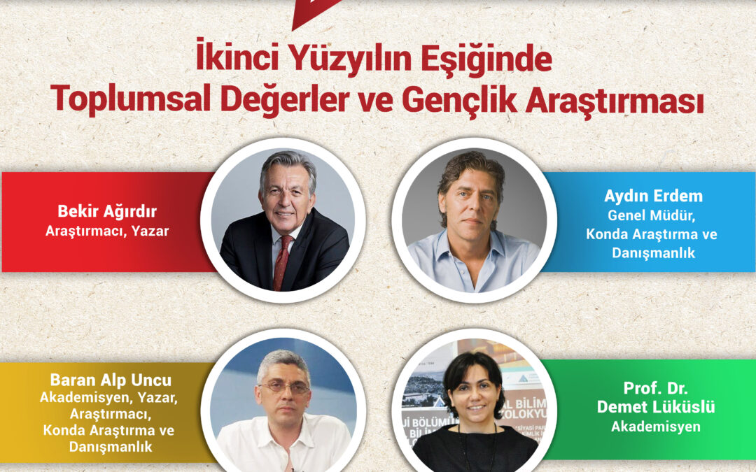 Hisar Konuşmalarında Toplumsal Değerler ve Gençlik Araştırmasını Konuşacağız