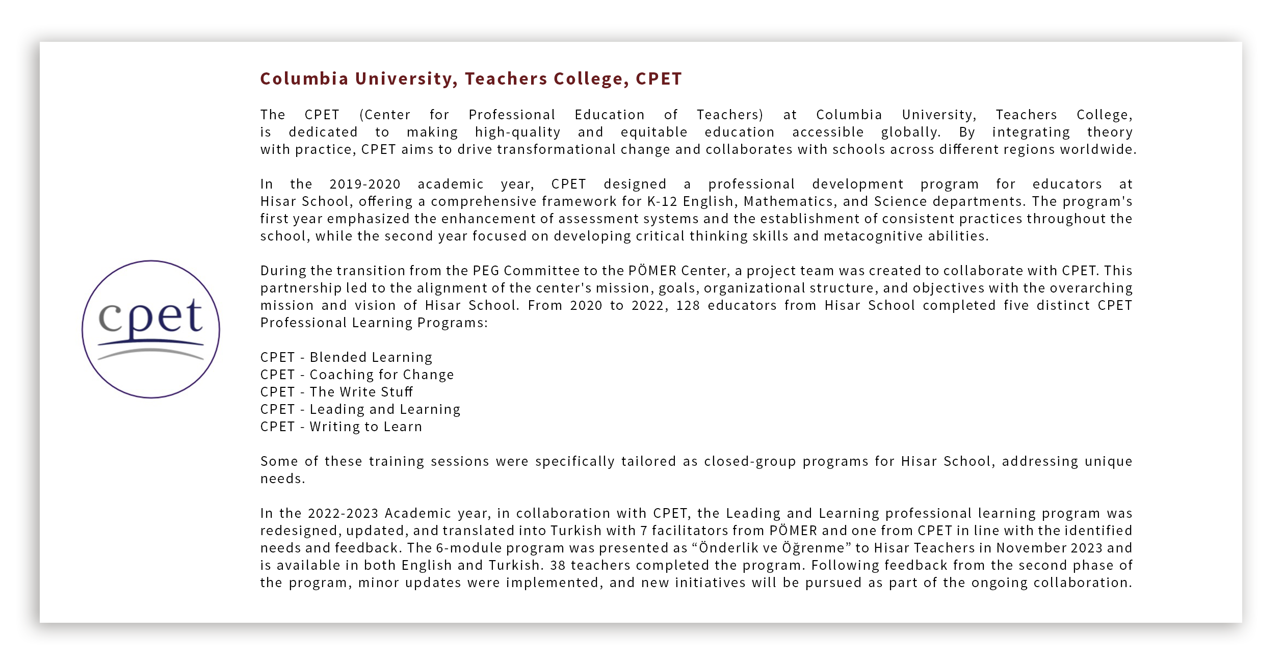 CPET en-1