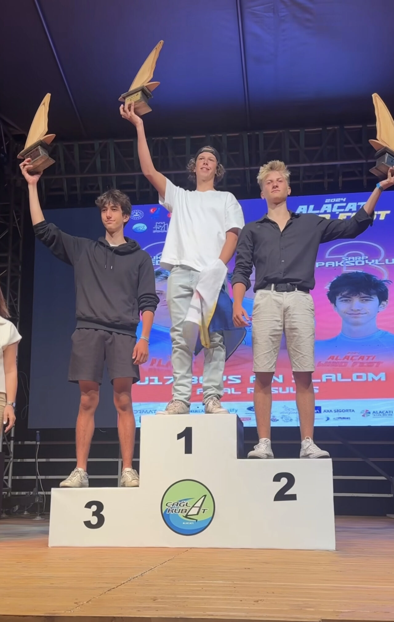 Öğrencimiz, PWA Youth & Junior Slalom Dünya Kupasında 3. Oldu