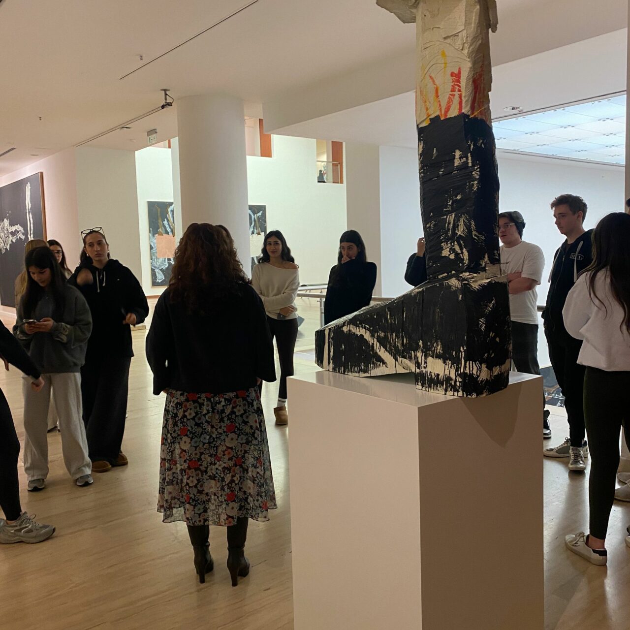 11. Sınıf Öğrencilerimiz, “Georg Baselitz: Son On Yıl” Sergisini Ziyaret Etti